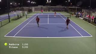 Playoff Semis  35 div  Quality Rabbits vs Nissan Titans 11162023  Guam tennis [upl. by Atalie]