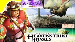 Heavenstrike Rivals  Super Rare Tankmaster Herc unit defeating Fallen Captain Act 1 Mission 7 [upl. by Tatman]