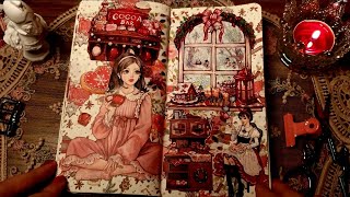 ASMR 크리스마스 다꾸 모음  collage  scrapbooking [upl. by Cummins497]