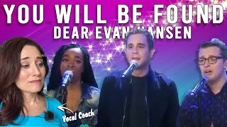 Vocal Coach Reacts  Dear Evan Hansen  You Will Be Found  WOW They were in the movie [upl. by Rufford]