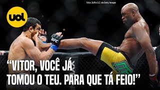 ANDERSON SILVA DESCARTA DAR REVANCHE A VITOR BELFORT ‘CORRE ATRÁS DO POPÓ’ [upl. by Ocram384]