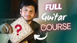 Full Guitar Course In Hindi  Beginners to Advance Guitar Lesson  Free Guitar Course [upl. by Acissj796]