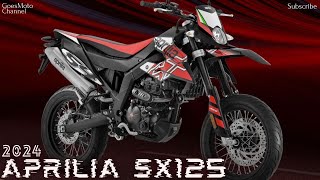 2024 Aprilia SX 125  Aprilias Innovation  A GameChanger in the Supermoto World [upl. by Mascia]