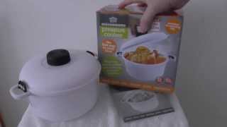 Microwave Pressure Cooker  A quick first impression before use [upl. by Rickart]