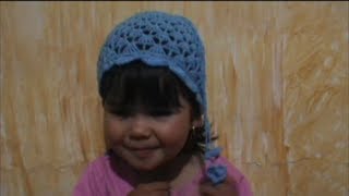 Como Tejer Un Gorro en Crochet para niña [upl. by Elletnohs]