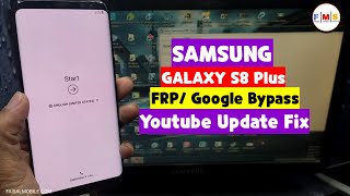 New Method 2022 Samsung Galaxy S8 Plus G955F FRP Bypass  Youtube Update Fix  No Sim Pin [upl. by Stelmach]