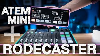 Rodecaster Pro amp ATEM Mini for Live Streams Podcasts amp Zoom [upl. by Odnanref]