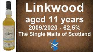 Linkwood aged 11 years 20092020  625 The Single Malts of Scotland Whisky Review by WhiskyJason [upl. by Meedan]