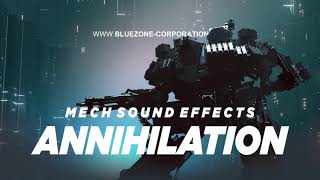 Annihilation  Mech Sound Effects  Sci Fi Robot Sound Effects  Robot Fighting Sound Effects [upl. by Eidnas607]