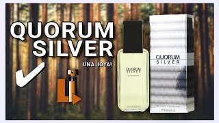 📍QUORUM SILVER 🐺  Perfume 🌲AMADERADO MUY MASCULINO 🪵 [upl. by Sugden494]