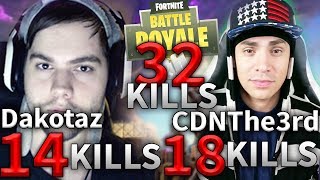 CDNThe3rd amp Dakotaz 32 Kills LEGENDARY Game 19 Fortnite Highlights [upl. by Eloccin788]