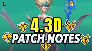 Wild Rift  PATCH 43D  JANNA REWORK  CHAMPIONS CHANGES [upl. by Maureen]