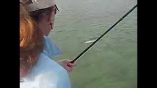 Fly Fishing for Tarpon Bonefish and Sharks in the Lower Keys [upl. by Enila]