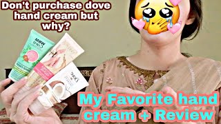 Eveline Cosmetic Hand Cream WBM care Hand Cream Dove coconut Hand Cream Review Winter Hand Cream [upl. by Thacker46]