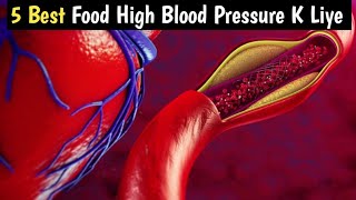 5 Best Food To Maintain Blood Pressure  Natural Five Super Food For Blood Pressure HindiUrdu [upl. by Imerej]