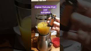 Ingwer Kurkuma Shot mit doTERRA Ölen verfeinert doterra selbstfürsorgeimalltag quantenfeld [upl. by Krauss]