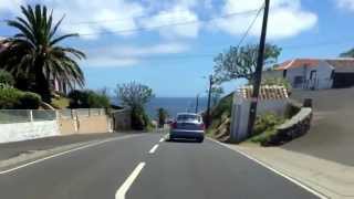 Lajes Field Azores Portugal Ocean Drive [upl. by Orvil]