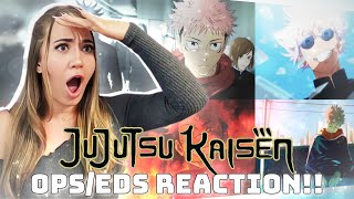 THIS IS INSANE JUJUTSU KAISEN ALL Openings amp Endings 14 REACTION [upl. by Ermey61]