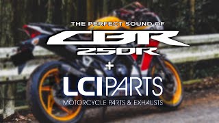 The Perfect Sound of HONDA CBR250R  LCI Carbon Exhaust [upl. by Gunner]