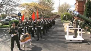 30th Rec Platoon 2nd Field Artillery Regiment March Past [upl. by Otila]