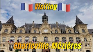 Visiting the city 🇫🇷 CharlevilleMézières 🇫🇷 4K [upl. by Astrea]