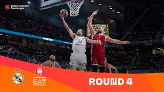 Real MadridEA7 Emporio Armani Milan  Round 4 Highlights  202324 Turkish Airlines EuroLeague [upl. by Mahon316]