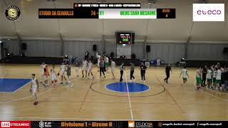 🏀 Div 1 FIP  STUDIO 3A SEAGULLS MONOPOLI vs MENS SANA MESAGNE 021124 [upl. by Noyek135]