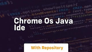 chrome os java ide [upl. by Heisel]