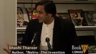 Shashi Tharoor Talks about  Nehru The Invention of India on 18th March 2004 [upl. by Junko]