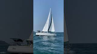 Catalina 34 Sailing Lake Michigan daysailorc34 [upl. by Viv690]