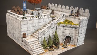 Gondorian Building Tutorial for the Middle Earth Strategy Battle Game [upl. by Wier]