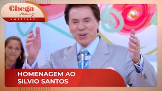 Fãs e colegas de emissora prestam homenagem a Silvio Santos  Chega Mais Notícias 190824 [upl. by Hoxie]