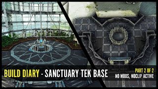 Build DiaryProgress video Sanctuary Tek Base  ARKExtinction Part 2 of 2 PvE NO MODS [upl. by Alan308]