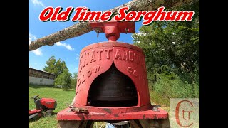 HotRod Homestead Cooks Old Time Sorghum at Buzzard Ridge [upl. by Ellinnet]