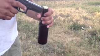 Open beer with a glock [upl. by Hock60]