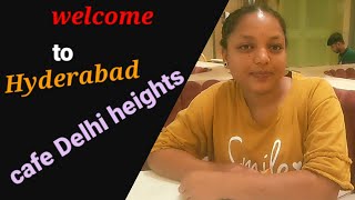 chating with madam about cafe Delhi heights Hyderabad City 🌆 Inorbit mall [upl. by Shiller]