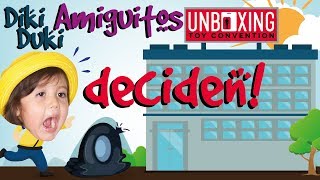 MIS SEGUIDORES DECIDEN MI DIA EN UNBOXING TOY CONVENTION 2018 [upl. by Auqinahc95]