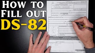 How to Fill Out Form DS82 USA Passport Renewal Application for Eligible Individuals [upl. by Enamart]