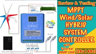 Wind Turbine Charge Controller Teardown  Wind Controller Circuit Diagram Explained [upl. by Herbert]