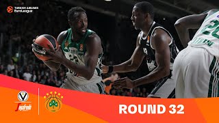 VirtusPanathinaikos  Round 32 Highlights  202324 Turkish Airlines EuroLeague [upl. by Bernarr327]