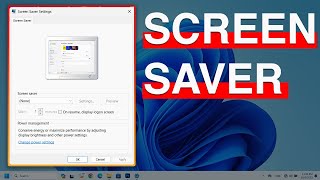 How to Set a Cool Screensaver in Windows 11 2023 [upl. by Enniroc657]