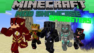 Speedster Heroes Minecraft Mod Showcase Become the flash [upl. by Elyrrad]