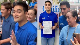 Vic Sotto amp Coney Reyes Muling Nagkasama para Suportahan at Samahan ang ANAK nasi Mayor Vico Sotto [upl. by Veedis]