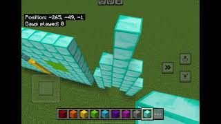 Number blocks Minecraft building 4160 [upl. by Eramat]