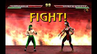 Mortal Kombat 2 Plus Mame  Hornbuckle Infinite Bicycle Kick [upl. by Aerdnak875]