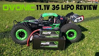 OVONIC AIR 3000mah 111v 50C 3S LIPO Battery Review [upl. by Siouxie227]