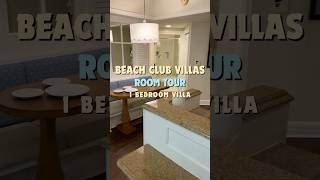 Disneys Beach Club Villas OneBedroom Villa Tour [upl. by Elsy573]