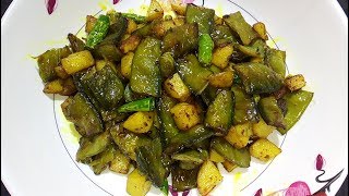 Niramish Sim Alu Bhaji Ranna Bengali Food Recipes Easy amp Simple [upl. by Caylor]