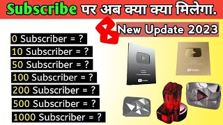 YouTube पर कब क्या मिलता है Youtube awards Explained in hindi  actual yt youtube youtubewiral [upl. by Naerol]