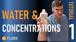 Tutorial 1 Water amp Concentrations mmol or g [upl. by Shute]